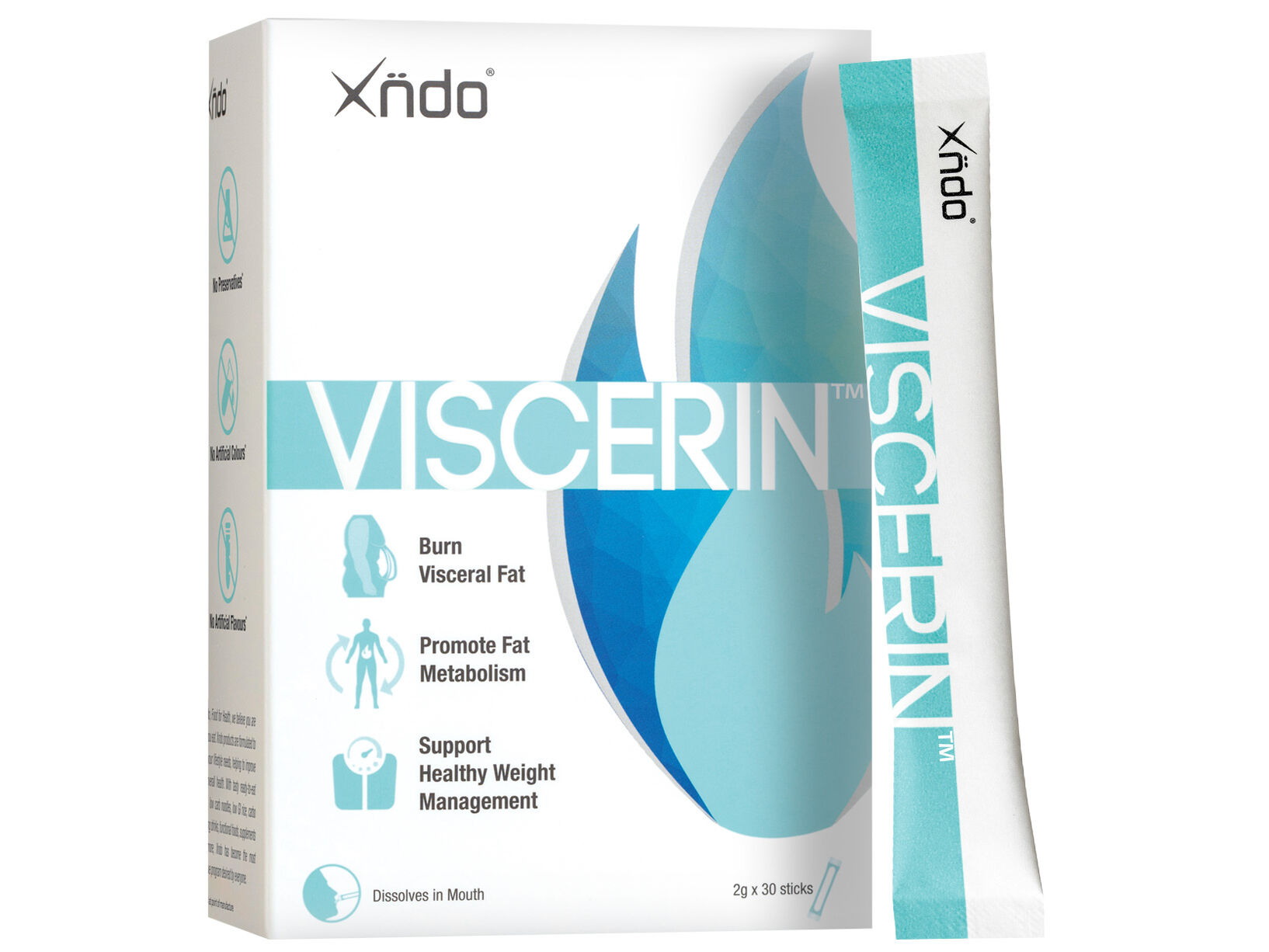 Viscerin Visceral Fat Burner XNDO Food for Health